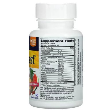 Enzymedica Kids Digestive Enzymes 60 жевательных таблеток Энзимы