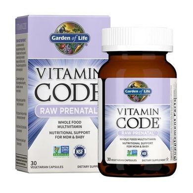 Garden of Life Vitamin Code RAW Prenatal 30 caps Витамины для беременных