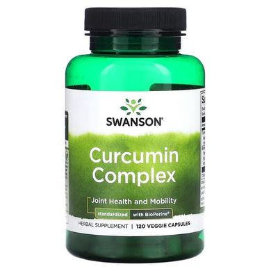 Swanson Curcumin Complex - Standardized with BioPerine 120 капс. Куркума и Куркумин