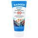 Badger Sport Mineral Sunscreen Cream SPF 40 87 ml