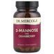 Dr. Mercola D-Mannose and Cranberry Extract 60 капсул