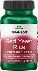 Swanson Red Yeast Rice 600 mg 60 капсул Рис червоний