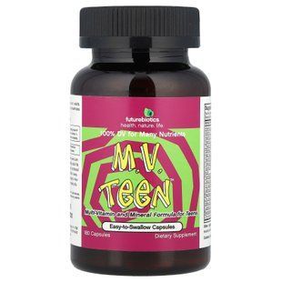 FutureBiotics M.V. Teen 180 капсул Мультивітаміни для підлітків