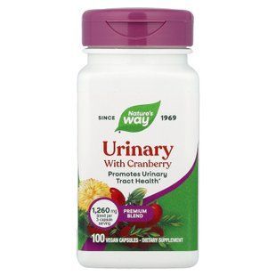 Nature's Way Urinary with Cranberry 1,260 mg 100 капсул Здоров'я сечовивідних шляхів