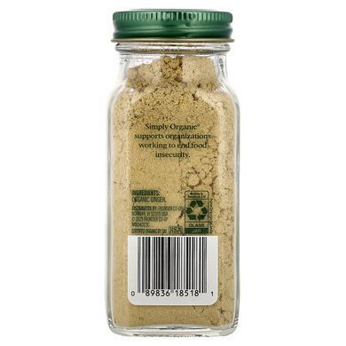 Simply Organic Ginger 46 g Специи