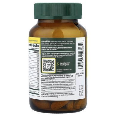 MegaFood Multi for Women 60 таблеток Вітаміни для жінок
