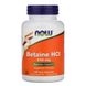 NOW Betaine HCl 648 mg 120 капсул