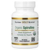 California Gold Nutrition Organic Spirulina 60 таблеток Спіруліна
