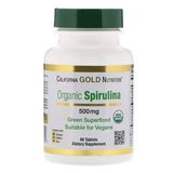 295 грн Спіруліна California Gold Nutrition Spirulina 60 табл