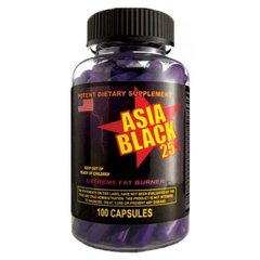 Asia Black 100 капсул Комплексні жироспалювачі