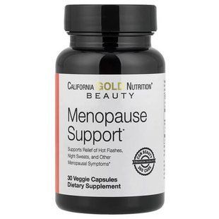 California Gold Nutrition Menopause Support 30 капсул Підтримка при менопаузі