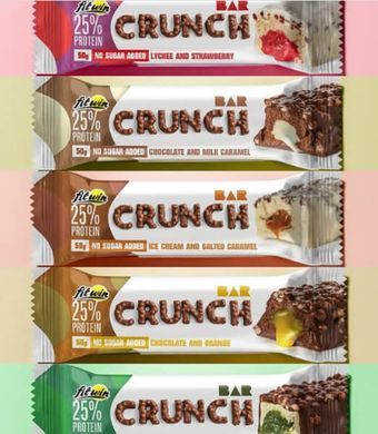 FitWin CRUNCH BAR 50 g Протеиновые батончики