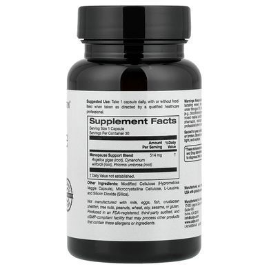 California Gold Nutrition Menopause Support 30 капс Поддержка при менопаузе