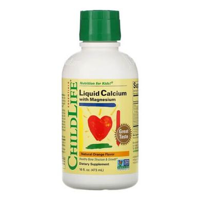 ChildLife Liquid Calcium with Magnesium 474 ml Кальцій