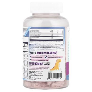 KAL MultiSaurus Mixed Berry 90 жевательных таблеток Мультивитамины для детей