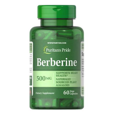 Puritan's Pride Berberine 500 mg 60 капс Берберин