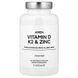 Codeage Vitamin D, K2 & Zinc 60 рослинних капсул