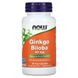 NOW Ginkgo Biloba 60 mg 60 рослинних капсул