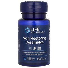 Life Extension Skin Restoring Ceramides 30 жидких капсул Для кожи волос и ногтей