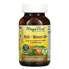 MegaFood Multi for Women 40+ 120 таблеток Вітаміни для жінок