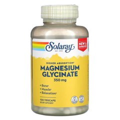 Solaray Magnesium Glycinate 350 mg 120 капсул Магній