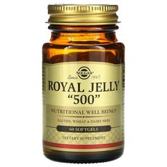 Solgar Royal Jelly "500" 60 капс. Другие экстракты