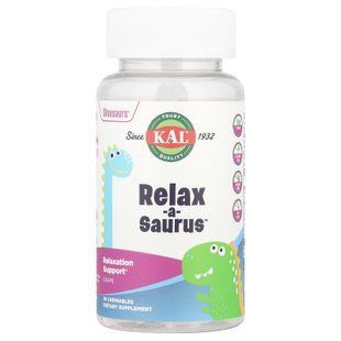 KAL Relax-a-Saurus 30 жувальних таблеток Мультивітаміни для дітей