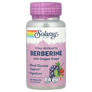 Solaray Berberine with Oregon Grape 60 капсул Берберин