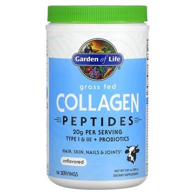 Garden of Life Collagen Peptides Unflavored 280 г Коллаген