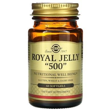 Solgar Royal Jelly "500" 60 капсул Інші екстракти