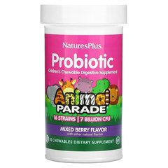 NaturesPlus Probiotic Children's 30 жевательных таблеток Пробиотики и пребиотики