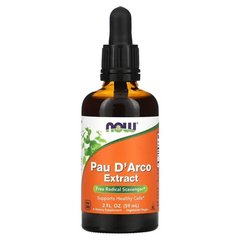 NOW Pau D'Arco Extract 59 ml Кора мурашиного дерева (Пау Д'арко)