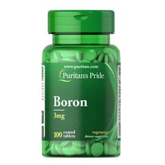 Puritan's Pride Boron 3 mg 100 таб