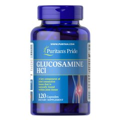 Puritan's Pride Glucosamine HCl 680 mg 120 капсул Глюкозамін і хондроїтін