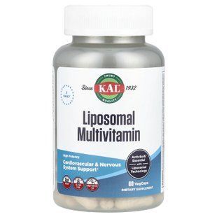 KAL Liposomal Multivitamin 60 caps Витаминно-минеральные комплексы