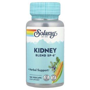 Solaray Kidney Blend SP-6 100 VegCaps Здоровье мочевыводящих путей