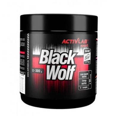 Activlab Black Wolf 300 грамм Предтренировочные комплексы