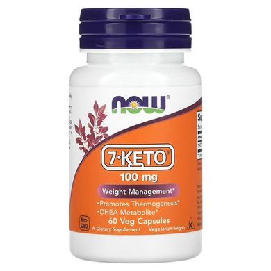 NOW 7-KETO 100 mg 60 капсул DHEA