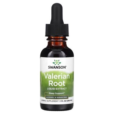 Swanson Valerian Root Liquid Extract 29.6 мл Валериана