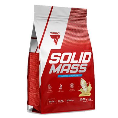 Trec Nutrition Solid Mass 1000 грамм Гейнеры