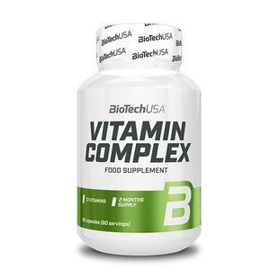 BioTech Vitamin Complex 60 Capsules Универсальные