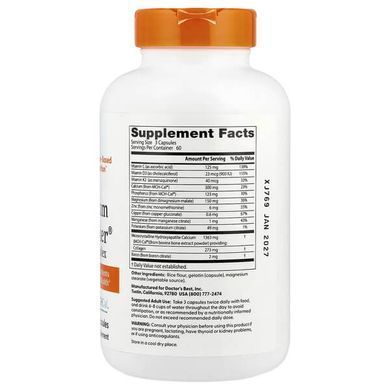 Doctor's Best Calcium Bone Maker Complex 180 capsules Кальций