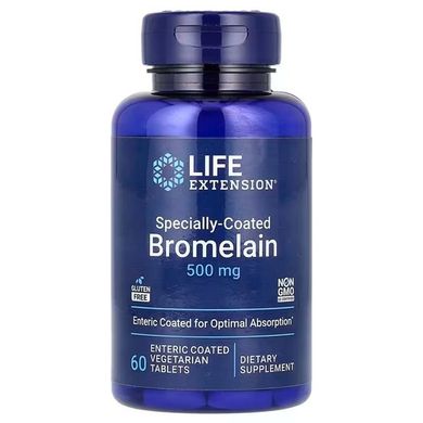 Life Extension Bromelain 500 mg 60 табл. Бромелайн