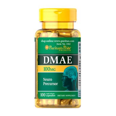 Puritan's Pride DMAE 100 mg 100 капсул DMAE
