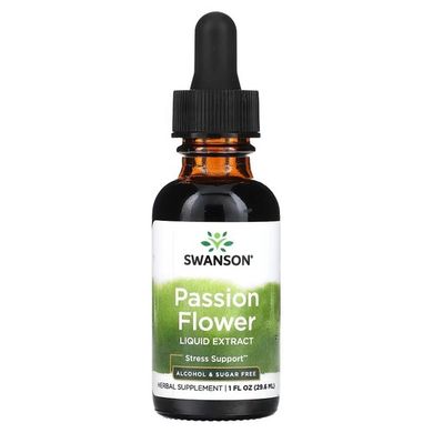 Swanson Passion Flower Liquid Extract 29.6 мл Пассифлора