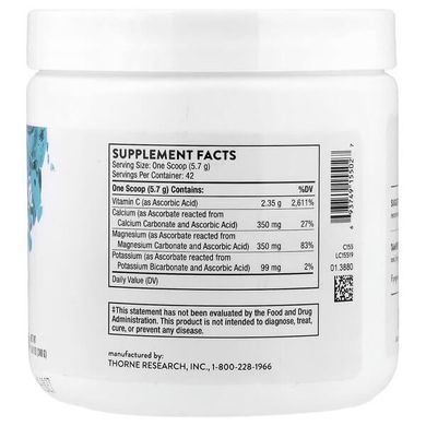 Thorne Vitamin C High Potency 240 g Витамин С