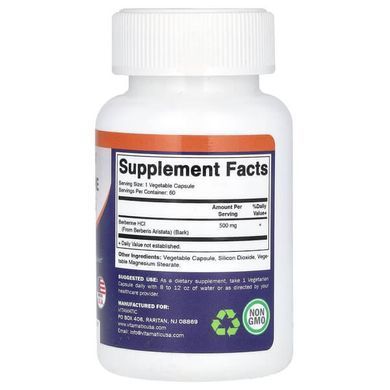 Vitamatic Berberine 500 mg 60 caps Берберин