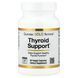California Gold Nutrition Thyroid Support 60 растительных капсул