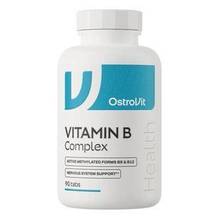 OstroVit Vitamin B Complex 90 таблеток Комплекс вітамінів групи В