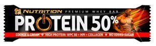Батончик GoOn Protein Bar 50% 40 г Cookie Cream Протеїнові батончики